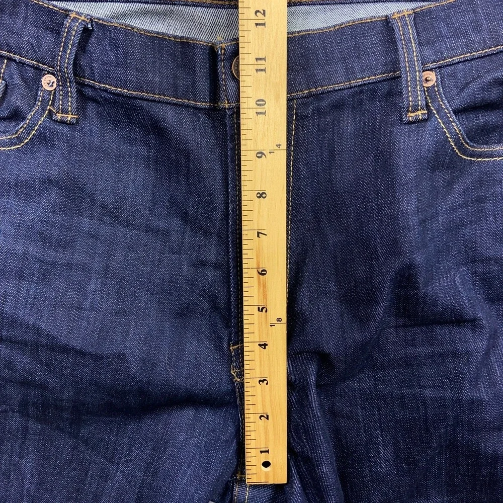 Lucky Brand Jeans Men's 38x30 Blue Denim 363 Straight Dark Wash Stretch